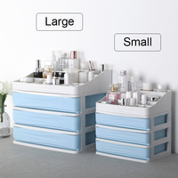 Boîte de rangement pliable multifonctionnelle à 5 couches en plastique PP pour bijoux, maquillage et cosmétiques, organiseur de beauté pour femmes, conteneur de bureau