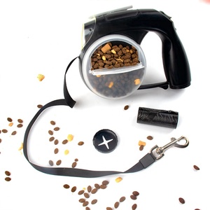 Linterna <span class=keywords><strong>Dual</strong></span> automática retráctil correa de nailon bolsa de caca de perro soporte para correa bolsa de basura para perro - Product Image 1