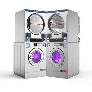 Secadores eléctricos con calefacción de Gas, lavadores operados por monedas, simples, autoservicio, Comercial - Product Image 4
