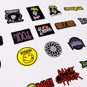 KR tùy chỉnh vá thêu huy hiệu nóng bán tùy chỉnh thể thao thêu các bản vá lỗi sắt trên thêu vá cho mũ - Product Image 5