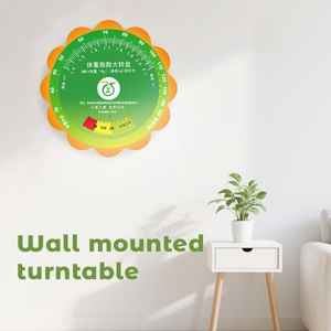 Índice DE SALUD DEL IMC montado en la pared Carrusel de escritorio Relación cintura-cadera <span class=keywords><strong>vertical</strong></span> Carrusel Índice DE SALUD Carrusel - Product Image 4