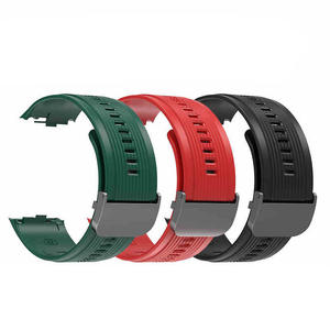 Correa de reloj de silicona Win-Win para <span class=keywords><strong>Huawei</strong></span> <span class=keywords><strong>Watch</strong></span> <span class=keywords><strong>D</strong></span> Strap sin hebilla - Product Image 1