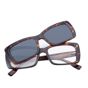 Offre Spéciale – <span class=keywords><strong>Lunettes</strong></span> <span class=keywords><strong>de</strong></span> <span class=keywords><strong>soleil</strong></span> œil <span class=keywords><strong>de</strong></span> chat 91519 à monture intégrale avec verres en polycarbonate UV400 polarisés, clip magnétique, légères, en stock - Product Image 2