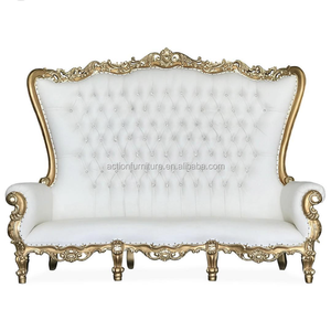 Chaises de <span class=keywords><strong>mariage</strong></span> en acier inoxydable, de luxe, haute qualité, chaises game King et Queen - Product Image 4