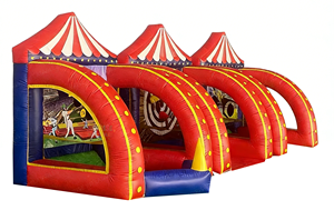 Коммерческий надувной аттракцион 3-в-1: новые интерактивные игры для детей, 3 различных надувных аттракциона для продажи - Product Image 2