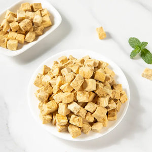 תזונה טבעית מיובשת בהקפאה גרגרי סלמון מיובש בהקפאה עשירה לציטין oem אודם מאכל מזון חי חלבון הקפאה מיובש בהקפאה - Product Image 5