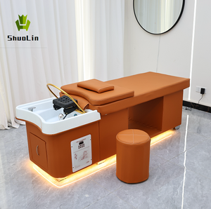 เฟอร์นิเจอร์อ่างล้างผม เก้าอี้สระผม เตียงสระผม เตียงนวด เตียงสปาผมหรูสไตล์เกาหลี - Product Image 3