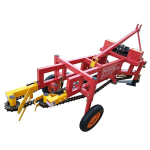 Récolteuse d'arachides Bofeng 4HTS-2A à transmission manuelle, machine de récolte rouge pour usage agricole - Product Image 5