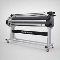 Laminateur automatique LEFU 1600 mm (64 pouces) grand format pour autocollants en vinyle avec découpeurs