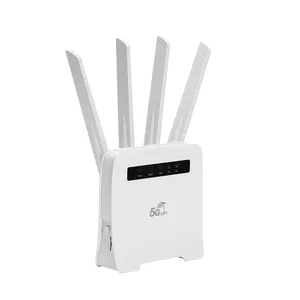 High Speed Gigabit Mesh Wifi6 CPE Portable Wireless Ax1800 - Router Wifi 6 With Sim Card Slot 5G Nr Routeur