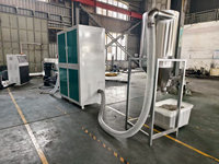 Granulateur à refroidissement par air haute vitesse monophasé pour films LDPE HDPE LLDPE PP, machine de recyclage SJ-120