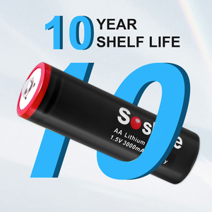 Soshine Lithium <strong>AA</strong> 1.5V <strong>Battery</strong> High Capacity 3000mAh 14500 <strong>Battery</strong> for Toys - Product Image 5