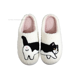 New Function TPR Sole Women Slippers Plush Hotel Slippers With Wholesale of New Technologies - Product Image 5