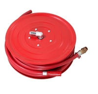 Enrouleur automatique de tuyau d'incendie 30m avec armoire en acier au carbone 25MM 1.0/1.6MPa