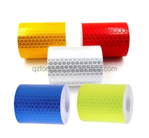 Alta visibilidad <span class=keywords><strong>Amazon</strong></span> Venta caliente hoja de marcado pegatina reflectante rueda llanta raya Calcomanía para bicicleta Moto ciclo coche colorido - Product Image 1