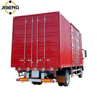 Semi-remorque fourgon en acier 30T+ pour chargement de conteneurs, en stock