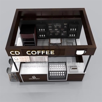 Mobilier de luxe pour café, solution de décoration de bar moderne, présentoirs pour magasins commerciaux, aménagement intérieur de café, éclairage LED