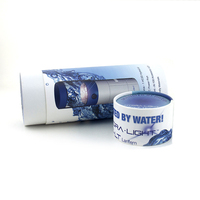 Boîte d'emballage cylindrique en carton rigide avec logo personnalisé imprimé, tube en papier rond, boîte cadeau pour lanterne LED, produits électroniques