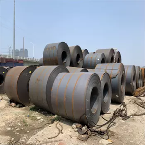 Low-Cost Large Inventory Black Carbon Steel Coil Hot-<b>Rolled</b> ASTM JIS Boiler <b>Plate</b> Q195 Q215 Q235 Q255 Q355 SS400 Cutting Service - Product Image 5