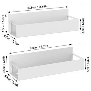 Estante lateral sin perforaciones al por mayor suministros de cocina <span class=keywords><strong>arreglo</strong></span> de estante de <span class=keywords><strong>refrigerador</strong></span> magnético - Product Image 6