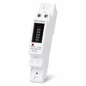 Compteur d'énergie compact DDS1709-D sur rail DIN, monophasé, moniteur <span class=keywords><strong>de</strong></span> <span class=keywords><strong>consommation</strong></span> <span class=keywords><strong>électrique</strong></span> en kWh avec <span class=keywords><strong>indicateur</strong></span> d'impulsions - Product Image 3