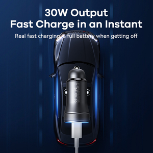RCC335 30W PD+QC Dual USB <b>Fast</b> Charging Compatible With Protocols PD2.0/PD3.0/QC2.0/QC3.0/AFC/FCP/SCP RCC335 Car Cha - Product Image 3