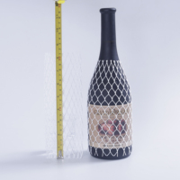 Sac en filet plastique biodégradable pour bouteilles de vin avec service de découpe, caractéristiques de sécurité, matériau LDPE/HDPE/PP