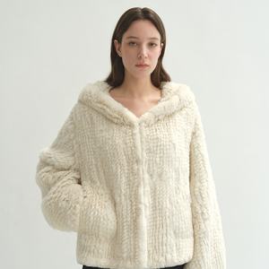 <span class=keywords><strong>Abrigo</strong></span> <span class=keywords><strong>de</strong></span> <span class=keywords><strong>piel</strong></span> <span class=keywords><strong>de</strong></span> conejo <span class=keywords><strong>de</strong></span> <span class=keywords><strong>nutria</strong></span> <span class=keywords><strong>de</strong></span> punto suelto con doble botonadura y solapa <span class=keywords><strong>de</strong></span> sensación esponjosa informal al por mayor - Product Image 1