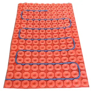 -Heat mat uncoupling membrane for bathroom floor and wall