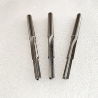 Foret étagé en carbure monobloc FULLOVE de haute qualité, à rainure droite, en carbure de tungstène, 2 rainures, diamètre de la