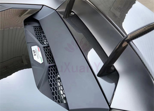 Per Lamborghini Huracan LP610 EVO <span class=keywords><strong>N</strong></span> style dry carbon fiber spoiler posteriore body kit paraurti anteriore paraurti posteriore minigonne laterali - Product Image 6