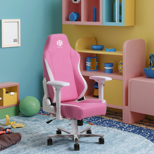 <span class=keywords><strong>Silla</strong></span> <span class=keywords><strong>Gamer</strong></span> Giratoria para Niños Hobot, Cómoda, <span class=keywords><strong>de</strong></span> <span class=keywords><strong>Tela</strong></span> y Cuero - Product Image 6