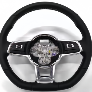 Volante de Fibra de Carbono de Alta Calidad para Volkswagen VW Polo Golf <span class=keywords><strong>R</strong></span> 6 7 8 MK6 MK7 GTi <span class=keywords><strong>Passat</strong></span> <span class=keywords><strong>B7</strong></span> B8 Jetta - Product Image 3