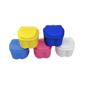 Estuche para Retenedores Dentales con Forma de Manzana, Estuche para Modelos de Dentaduras, Estuche de Almacenamiento para Retenedores, Bolsas y Estuches para Instrumentos - Product Image 3