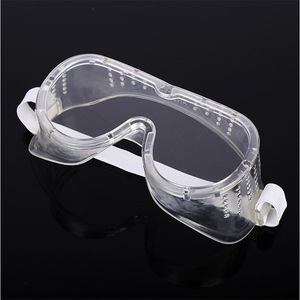 Gafas Protectoras de Marco Completo con Lentes Antivaho de 1 mm de Grosor, Resistentes al Polvo, Arena, Viento y Salpicaduras, para Uso en Obras de Construcción - Product Image 1