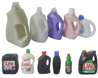 Ligne automatique de machine de remplissage de javel de nettoyant de liquide de chlore acide anti-corrosif de bouteille en plastique