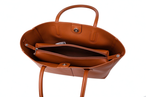 Bolso Tote de Gran Capacidad, Casual y de Lujo, de Cuero PU Suave, Elegante, Juego de 2 Piezas, Bolso de Mano y Bolso de Embrague para Mujer, Fábrica 2024 - Product Image 6