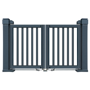Porte coulissante automatique sans rail en alliage d'aluminium de luxe, en promotion, pour la sécurité des écoles - Product Image 1