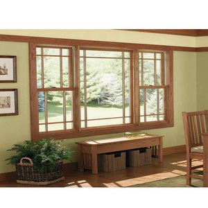 Nuoxin Top Treo Nhôm Cửa Sổ An Ninh Latch Cửa Sổ Đôi Treo Cửa Sổ Thấp E Đôi Hàng Đầu Treo Cửa Sổ Với Fly Màn Hình - Product Image 4