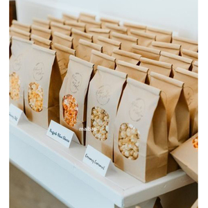 Bolsas <span class=keywords><strong>de</strong></span> Papel para Palomitas <span class=keywords><strong>de</strong></span> Maíz con Logotipo Personalizado al por Mayor, Bolsas Pequeñas <span class=keywords><strong>de</strong></span> Papel para Palomitas <span class=keywords><strong>de</strong></span> Maíz Marrones para Microondas - Product Image 4