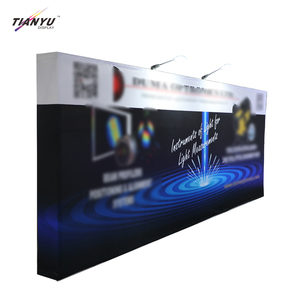 حامل صور إعلاني قابل للطي 8×8 مع خلفية قابلة للسحب وحامل فوليرو للعرض - Product Image 1