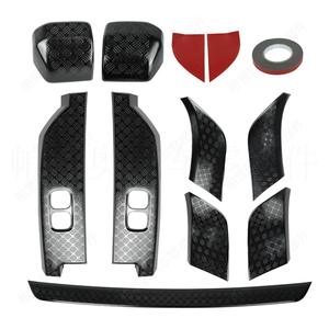 Juego de 9 Placas Protectoras Antideslizantes para Land Rover Defender, Color Negro Brillante, Protección Contra Rayones, Acabado de Armadura ABS - Product Image 5