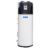 Calentador de Agua con Bomba de Calor de Frecuencia Fija R134a, 150L, Sin Control WIFI, para Uso en Casa y Hotel, Todo en Uno