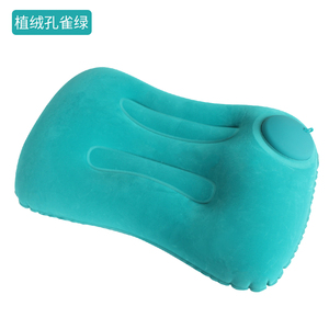 Nguồn Nhà Sản Xuất Ngoài Trời Cắm Trại Du Lịch Xách Tay Inflatable Gối Có Thể Gập Lại Báo Chí Thổi phồng PVC Không Khí Đầy Gối - Product Image 3