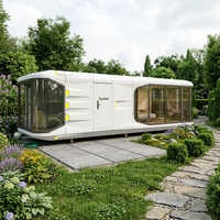 Maison capsule préfabriquée Royalstar H40L, maison intelligente préfabriquée, petite maison intelligente pour hôtel et maison mobile