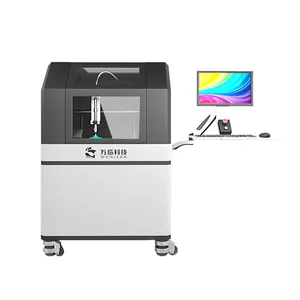 WONLEAN 완전 동봉 Cnc 미니 워터 제트 커터 작은 데스크탑 Cnc 워터 제트 절단기