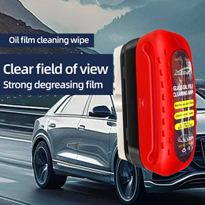 Nuovo Modello Aggiornato 2.0 Spazzola Tergivetro e Pulisci Vetri per <span class=keywords><strong>Auto</strong></span> per la Pulizia di Parabrezza, Finestrini Laterali e Specchietti, per Rimozione Pellicola Oleosa - Product Image 2