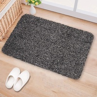 Tapis de porte en microfibre de coton absorbant la boue, tapis magique absorbant en coton, tapis de porte intérieur