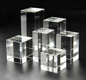 HBL Wholesale 3D Laser Engraved Photo K9 <strong>Crystal</strong> Sublimation Blanks <strong>Crystal</strong> Glass Block <strong>Crystal</strong> Cube <strong>for</strong> Company Souvenirs <strong>Gifts</strong> - Product Image 1