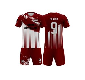 Maglie da calcio da uomo sublimate personalizzate professionali magliette da calcio traspiranti - Product Image 3